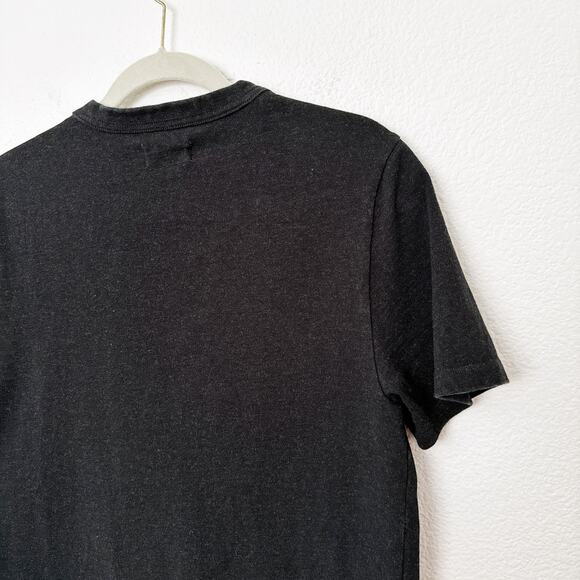 [Taylor Stitch] Charcoal Gray Crew Neck 100% Organic Cotton T-Shirt Sz Medium 40 - Picture 6 of 11